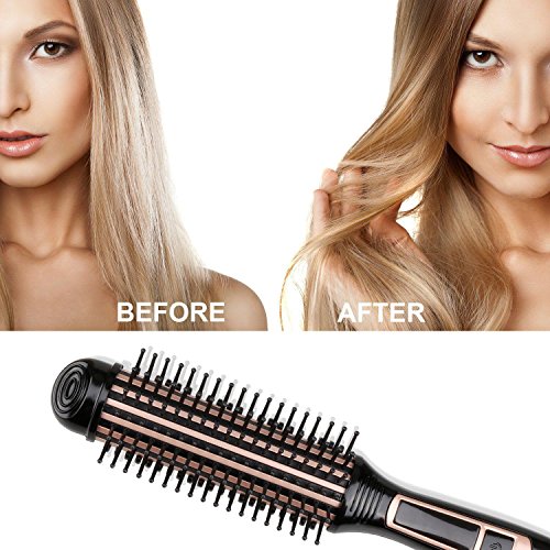 Aigostar Lany 32HGS - Cepillo moldeador rizador eléctrico. 24 watios. Diseño exclusivo.