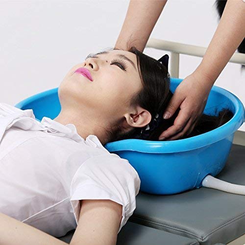 AIITLLYNA - Lavacabezas para personas que duermen en la cama, cubeta para la cabeza, cubeta para el pelo, bañera para lavar el pelo en la cama