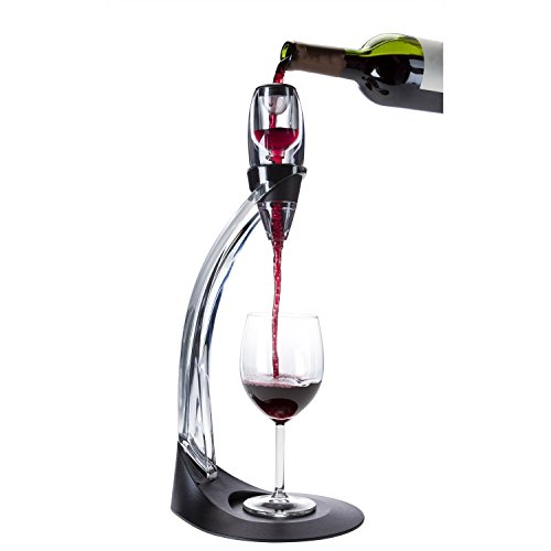 Aireador de vino Decantador de vino - ASOG Magic Decanter Jarra de vino con torre, juego de regalo ideal