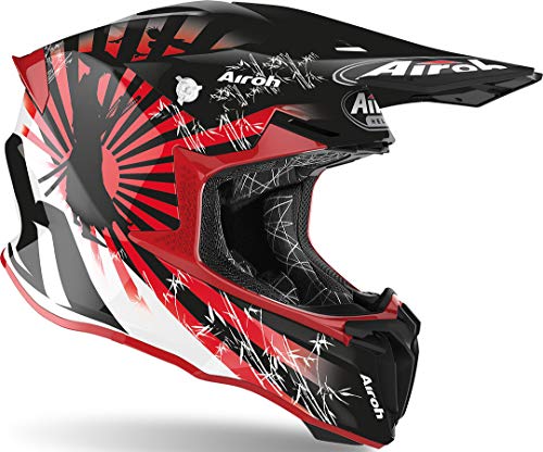 AIROH HELMET TWIST 2.0 KATANA RED GLOSS M