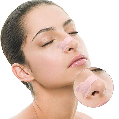 AirPromise Better Breath Tiras nasales de 50 piezas para dejar de roncar La congestión nasal se ajusta a la mayoría de las narices (66*19 mm, 50 piezas)