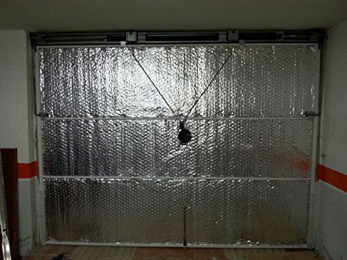 Aislamiento térmico multicapa para frío y calor - 6m2 - para puertas de garaje, cajones de de persiana, contradores de agua y calefacción