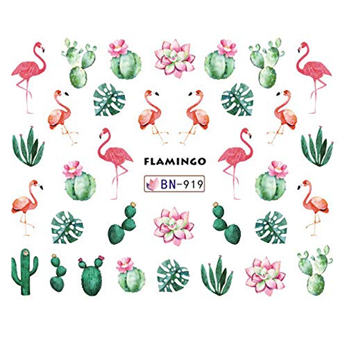 AIUIN 12 Piezas Pegatina de Uñas Colorear Mundo Natural Francesas Guías de Clavar DIY Tip Pegatinas Conjunto