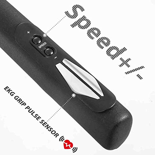 AiWoo Cinta de correr para hogar, Peso máximo de 150 kg, eléctrica, plegable, motorizada, con 12 programas predefinidos, pantalla LED, máquina de fitness