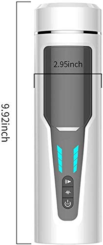 Aiwop-fjb ABS + Goma Suave Masculino Ma-s-t-u-rador Completamente automática telescópica Aīrcrǎft Copa Profunda Thr-Avena VIbrAt-ción Ma-s-t-u-Rator Ç-u-p Happiness