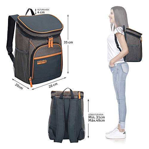 Aktive 80790 - Mochila térmica 15 litros Cooler