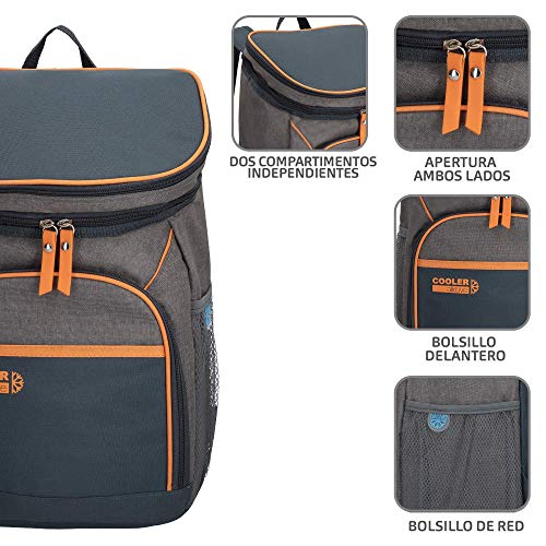 Aktive 80790 - Mochila térmica 15 litros Cooler