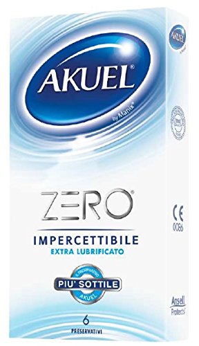 Akuel Zero, los preservativos más finos de la gama Akuel, 6 unidades