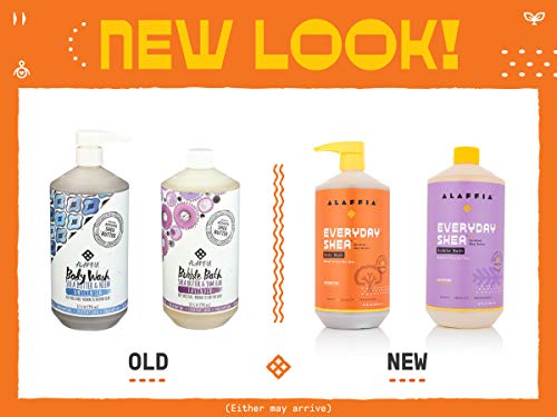 Alaffia - Champú Deep Moisture con Manteca de karité sin refinar para lavanda para cabello seco de normal a vey - 32 la Florida. onza.