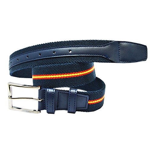 ALBERO CINTURÓN COPS AZUL PIEL ELÁSTICO BLUE LINE (95)