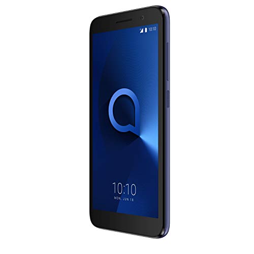 Alcatel 5033D 1 2019, Smartphone - Pantalla 5" - Cámara trasera 5MP y frontal (selfie) 2MP - Memoria 8GB ROM + 1 RAM - Azul