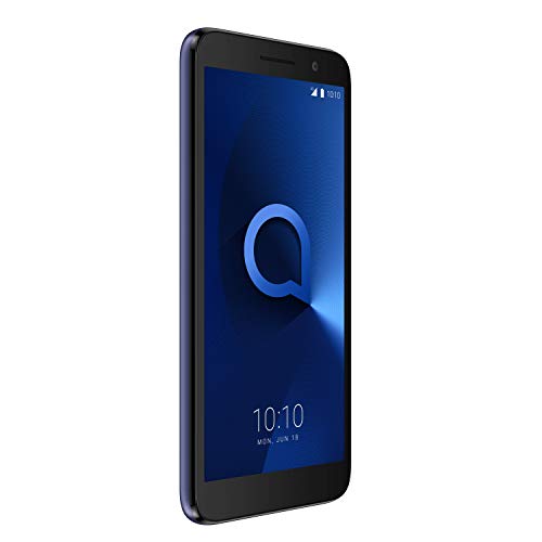 Alcatel 5033D 1 2019, Smartphone - Pantalla 5" - Cámara trasera 5MP y frontal (selfie) 2MP - Memoria 8GB ROM + 1 RAM - Azul