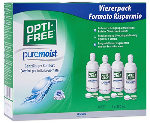 Alcon Opti- Free PureMoist Systempack 4 x 300 ml