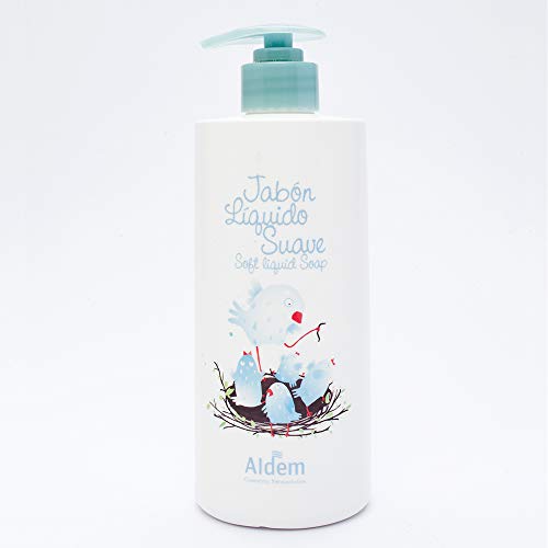 Aldem, Jabón Líquido Suave Infantil - 15 de 400 ml. (Total: 6000 ml.)