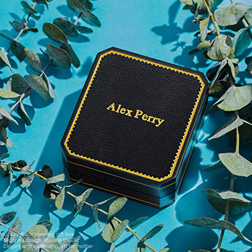Alex Perry Regalos para Ella Regalos para Mujeres Pulseras de Plata para Mujeres, Oro Blanco Pulseras de la Amistad Pulseras para Niñas Regalos para Mamá Novia Joyas para Mujeres Caja de Joyería