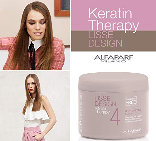 Alfaparf Alfaparf Milano Lisse Desing Keratin Therapy Rehydrating Mask 500Ml - 500 ml