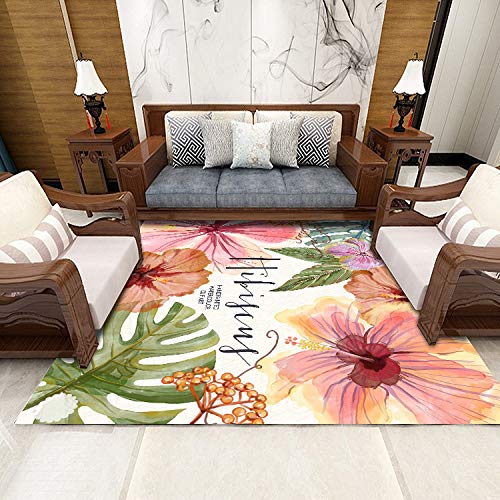 Alfombras Modernas Alfombra Shaggy Suave para Sala De Estar Dormitorio Habitaciones para Niños Decoración Alfombras De Noche Alfombra De Yoga Antideslizante 50X80CM