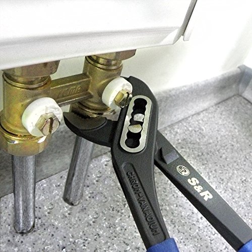 Alicate de Pico Loro Ajustable de 240x33 mm en acero al cromo vanadio de alta calidad