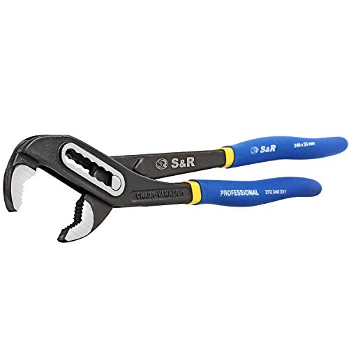 Alicate de Pico Loro Ajustable de 240x33 mm en acero al cromo vanadio de alta calidad