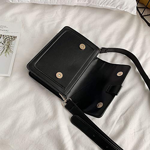 ALIKEEY Bolso Bandolera Mujer Bolso De Hombro Salvaje Pierna Piel Carro Plateado Guess Camara Reflex Cambiador Cochecito Cintura Asas Blanco