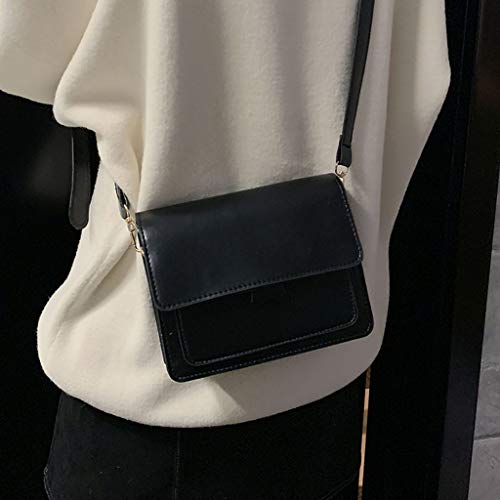 ALIKEEY Bolso Bandolera Mujer Bolso De Hombro Salvaje Pierna Piel Carro Plateado Guess Camara Reflex Cambiador Cochecito Cintura Asas Blanco