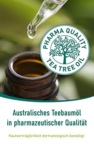 alkmene Enjuague bucal con aceite de árbol de té con protección 6 veces mayor - Protege contra la caries, los ácidos de azúcar, el sarro - Enjuague dental en paquete de 6 (6x 500 ml)