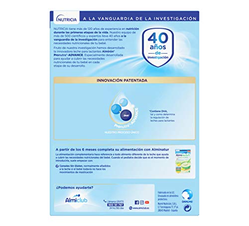 Almirón Advance 1 Leche de Inicio en Polvo a Partir del Primer Día - 1200 g