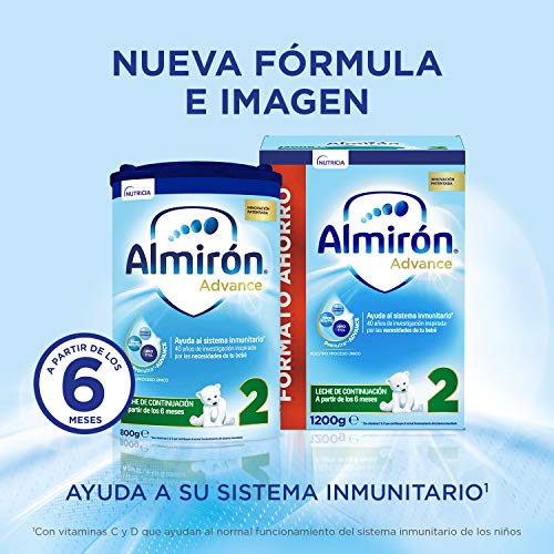 Almirón Advance 2 Leche de Continuación en Polvo Desde Los 6 Meses - 800 g