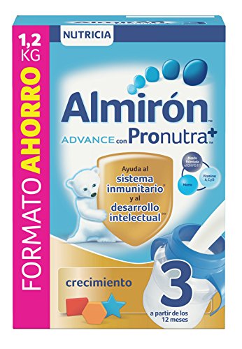 Almirón Advance con Pronutra+. Leche de crecimiento 3, en polvo desde los 12 meses 1,2 kg
