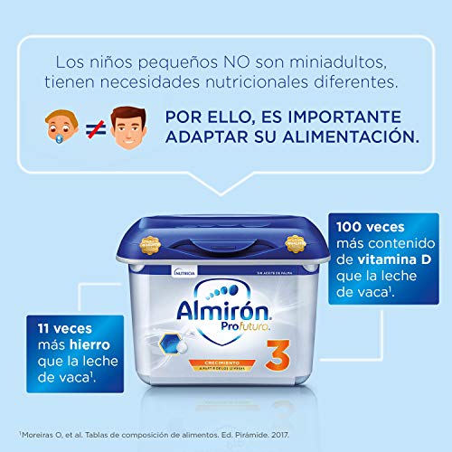 Almirón Profutura 3 Leche de Crecimiento en Polvo Desde los 12 Meses - 800 g