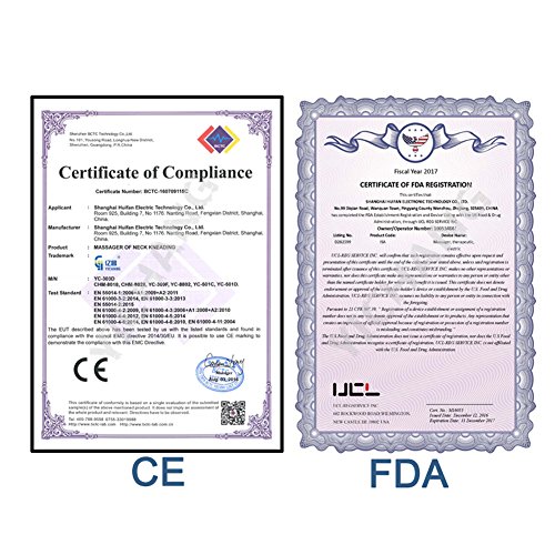 Almohada de masaje, masajeador eléctrico suave para el cuello, estimulador para aliviar el dolor de espalda, coche, oficina, uso en casa, siesta, aprobado por la CE