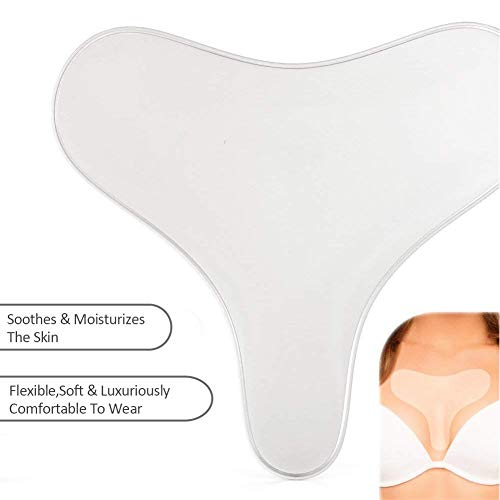 Almohadilla antiarrugas en el pecho para eliminar y prevenir las arrugas del pecho, reduciendo las líneas finas mientras duerme