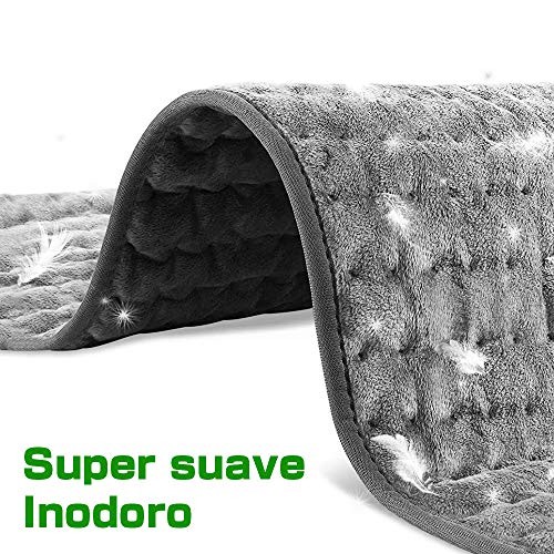 Almohadilla Térmica Eléctrica, Orthland Manta Electrica con 6 Niveles Temperatura 4 Modes Temporizadores, Thermal Pad Apagado Automático y Lavable a Máquina, para Alivio Dolor de Espalda y Hombro