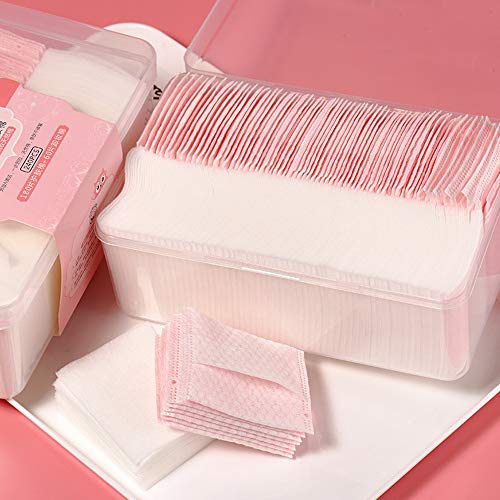 Almohadillas de algodón multicapas MCKhome para maquillaje de piel, 240 unidades, algodón natural puro