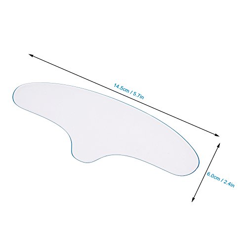 Almohadillas faciales para el cuidado de la piel Almohadillas suavizantes para la arruga de la frente y la sonrisa de silicona para la eliminación del tratamiento de arrugas Líneas finas y signos de