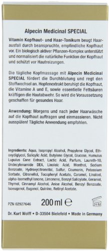 Alpecin Medicinal Special Vitamine Tónico Capilar - 200 ml