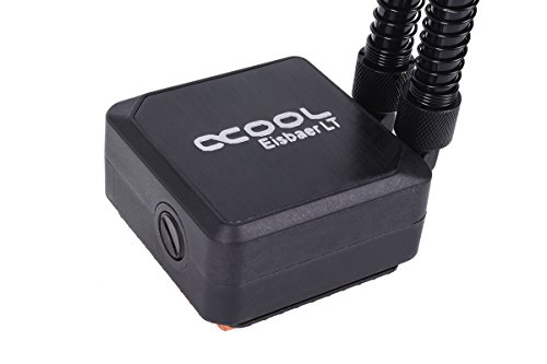 ALPHACOOL Ventilador CPU Ref. LIQUIDA EISBAER LT360 Negro RELLENABLE/Ampliable/3 Ventiladores/MULTISOCKET 1013982