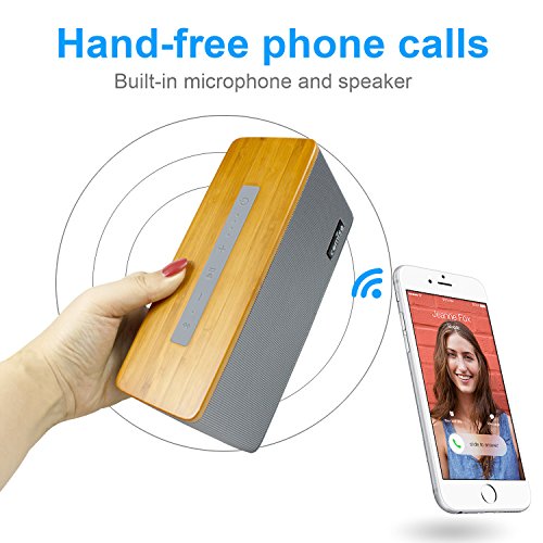 Altavoz Bluetooth Portátil COMISO con 30W de Potencia Stereo,Alta Potencia, BassUp, IPX5 Resistente al Agua,Emparejamiento Inalámbrico, Altavoz para el Hogar, Espacios Libres