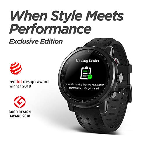 Amazfit Stratos 2s Reloj Inteligente Premium Multideporte con GPS Impermeable Fitness Actividad Tracker, Hearth Rate Podómetro para iOS y Android Dispositivo, Seguimiento 12 + Diferentes Modos