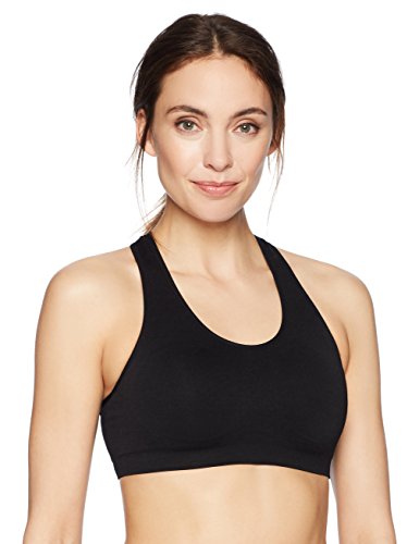 Amazon Essentials 2-Pack Light Support Seamless Sports Bras Negro, US XL (EU 2XL)