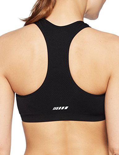 Amazon Essentials 2-Pack Light Support Seamless Sports Bras Negro, US XL (EU 2XL)