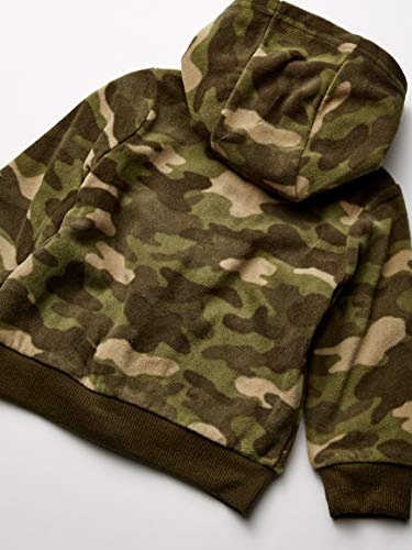 Amazon Essentials 3-Piece Microfleece Hoodie Set Infant-and-Toddler-Pants-Clothing-Sets, Safari, Bebé prematuro