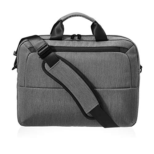 AmazonBasics - Bolsa para ordenador portátil profesional de 39,62 cm, gris