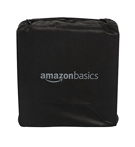 AmazonBasics - Cama hinchable con almohada, con bomba de aire incluida, doble, color gris