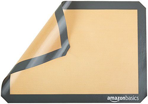 AmazonBasics - Tapete de silicona para hornear, juego de 2 unidades