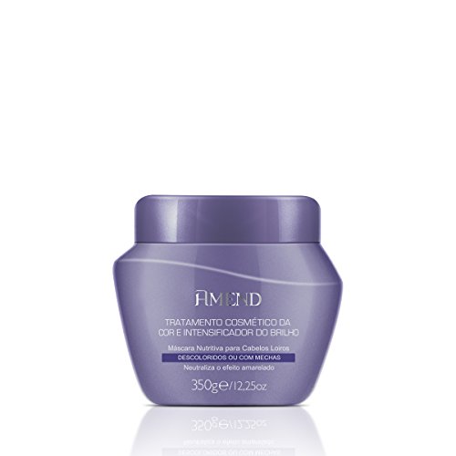 Amend Cabellos Rubios - Mascarilla Tratamiento del Color e Intensificador de Brillo - 350 gr