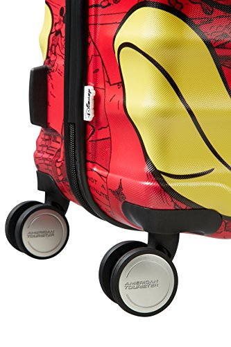 American Tourister Disney Wavebreaker - Maleta Infantil, Spinner S (55 cm - 36 L), Multicolor (Mickey Comics Red)
