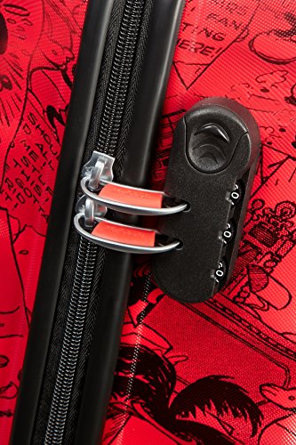 American Tourister Disney Wavebreaker - Maleta Infantil, Spinner S (55 cm - 36 L), Multicolor (Mickey Comics Red)