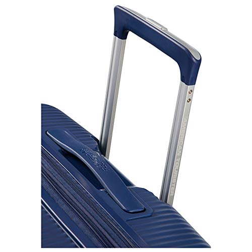 American Tourister - Soundbox Spinner Expandible, 77cm, 97/110 L - 4.2 KG, Azul (Midnight Navy)