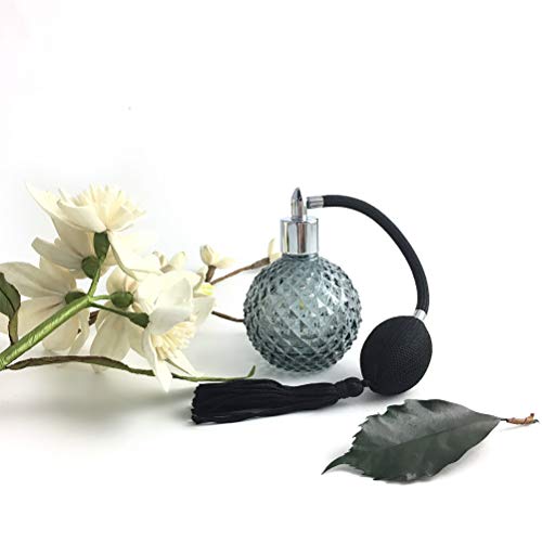 Amiispe Fantástica Botella de Perfume de Vidrio Esmerilado Retro 100 ml atomizador de Perfume de Cristal Vintage atomizador de Perfume Recargable